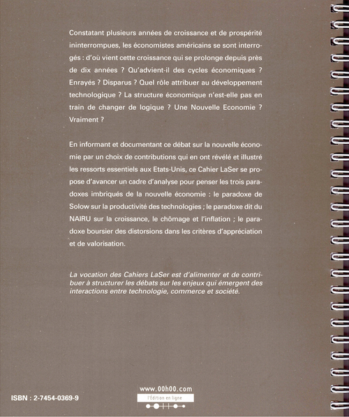 CAHIER LASER N3